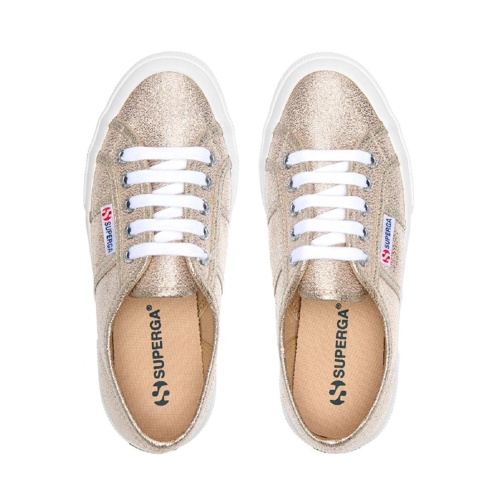 Superga 2750-LAMEWPALE GOLD Vendite Flash