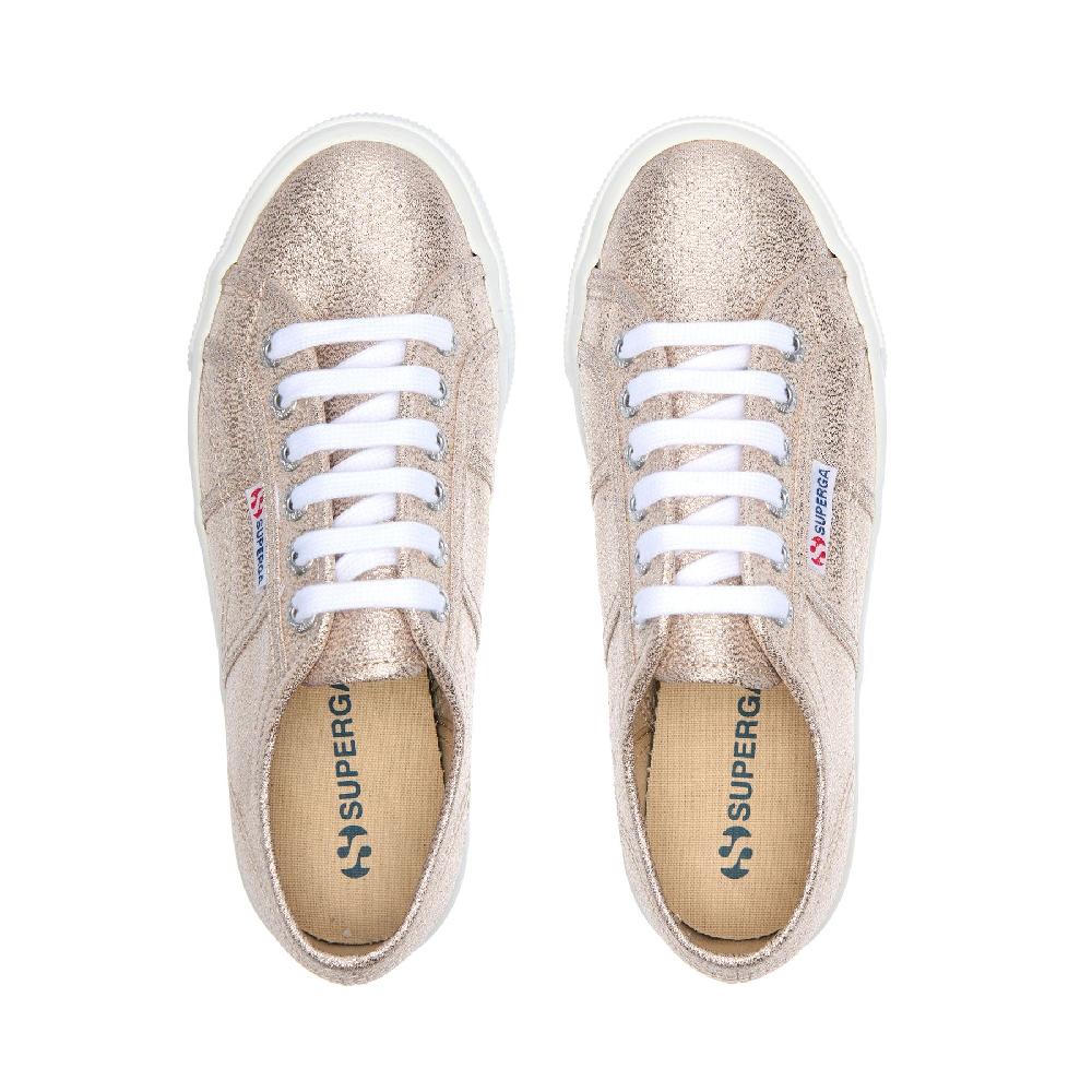 Superga 2790 PLATFORM LAMEPALE GOLD Nuova