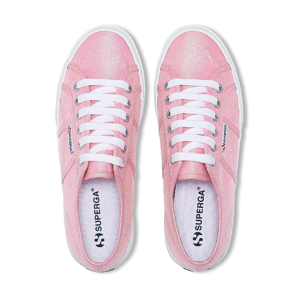 Superga 2740 PLATFORM LAMEPINK BEGONIA IRIDESCENT Italia