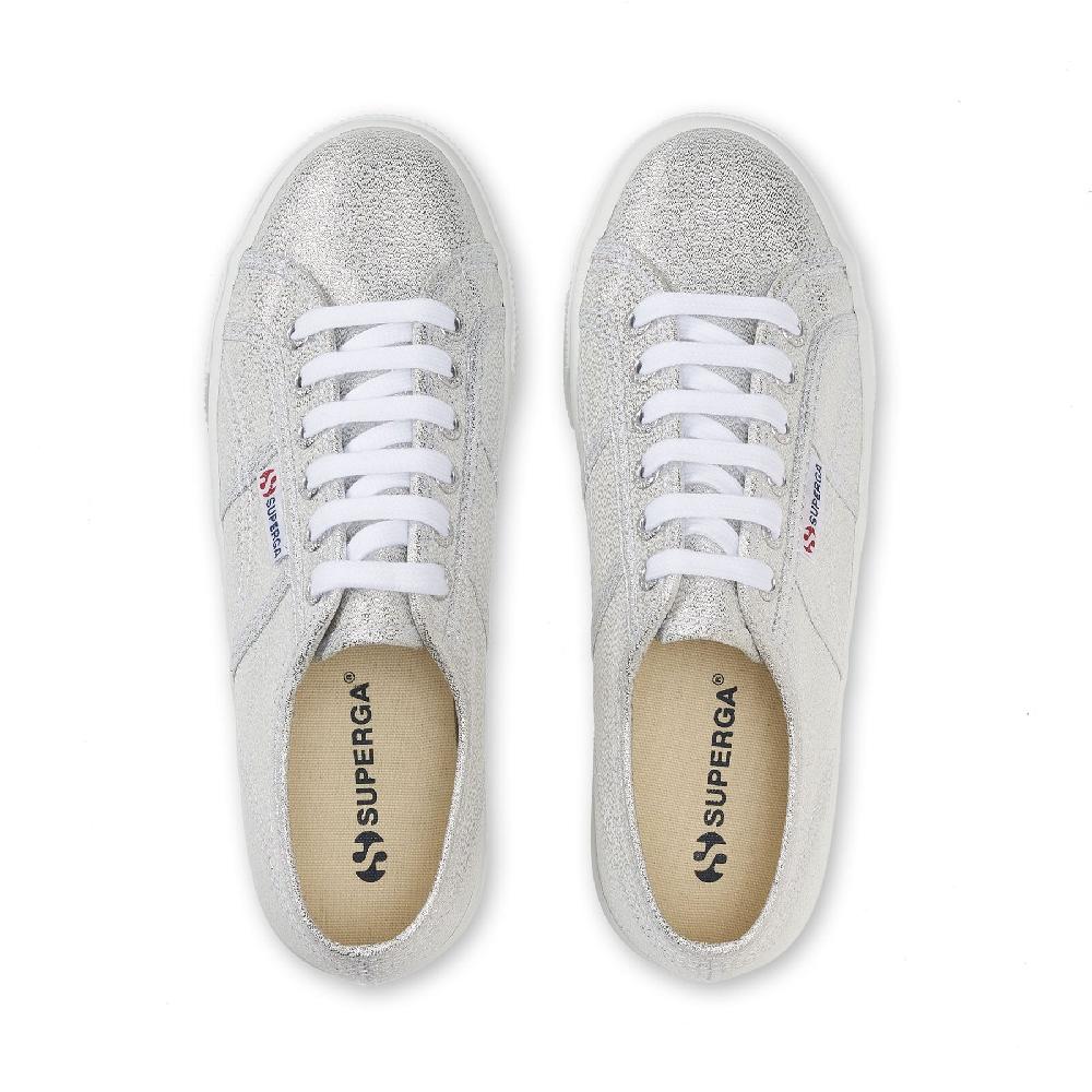 Superga 2790 PLATFORM LAMEGREY SILVER 2025
