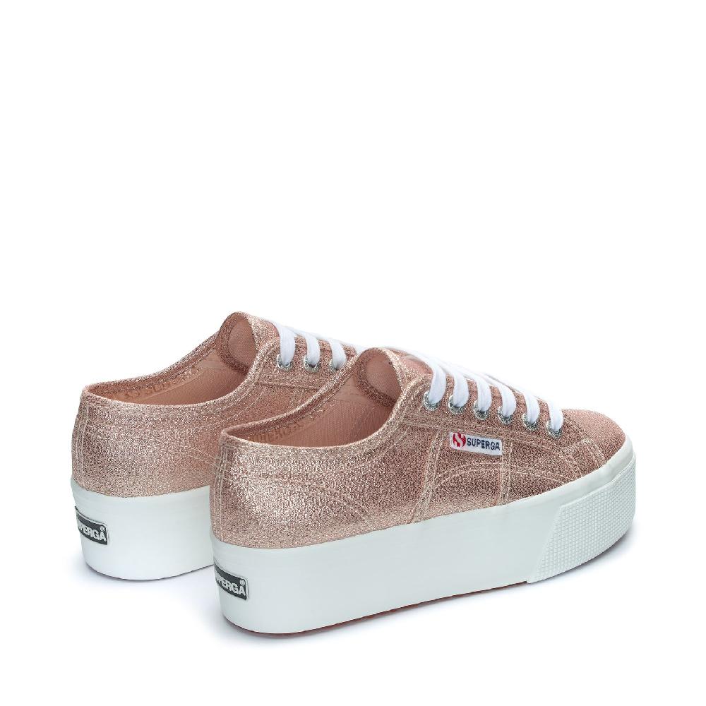Superga 2790 PLATFORM LAMEROSE PLATINUM Pezzi Unici