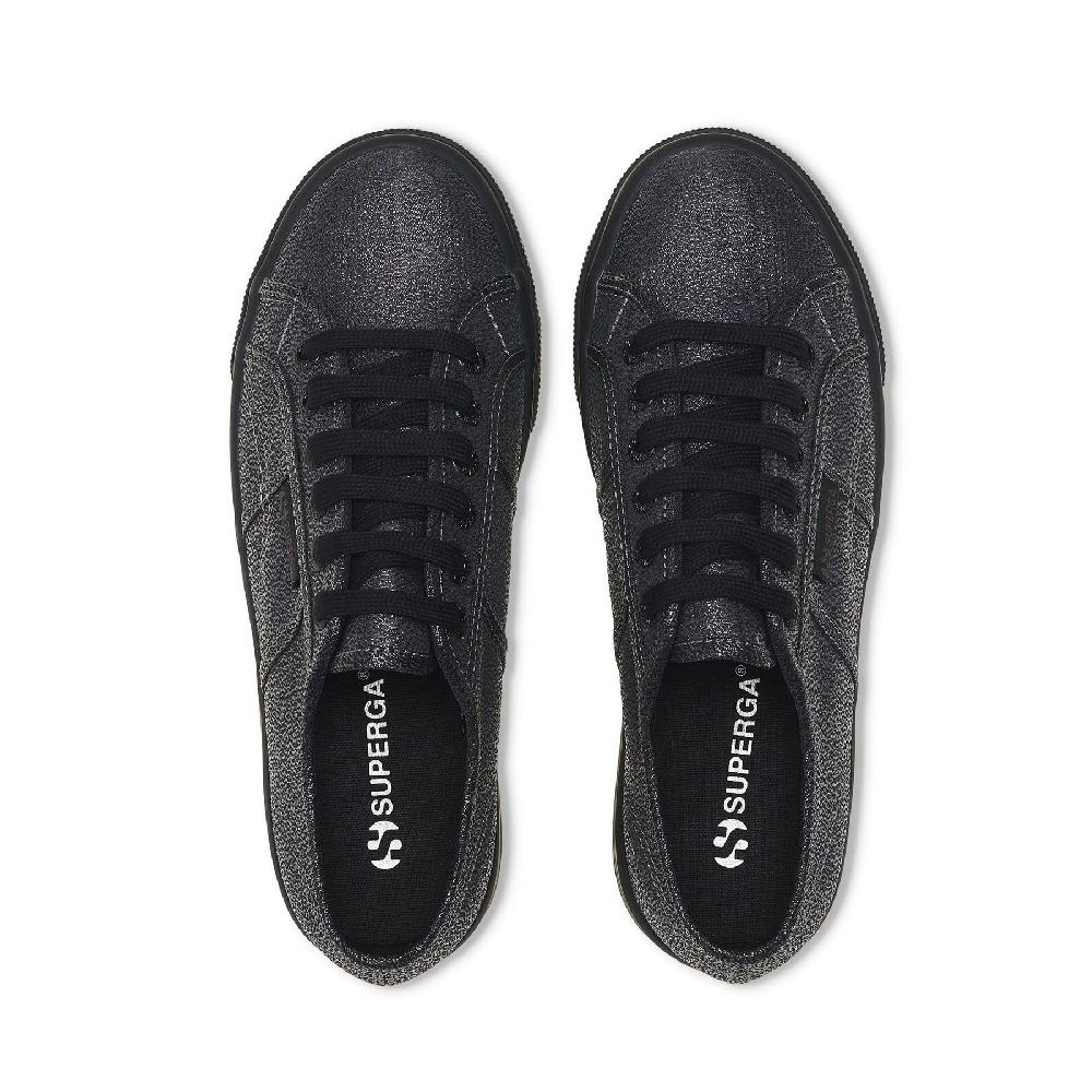 Superga 2790 PLATFORM LAMETOTAL BLACK HEMATITE Promozione