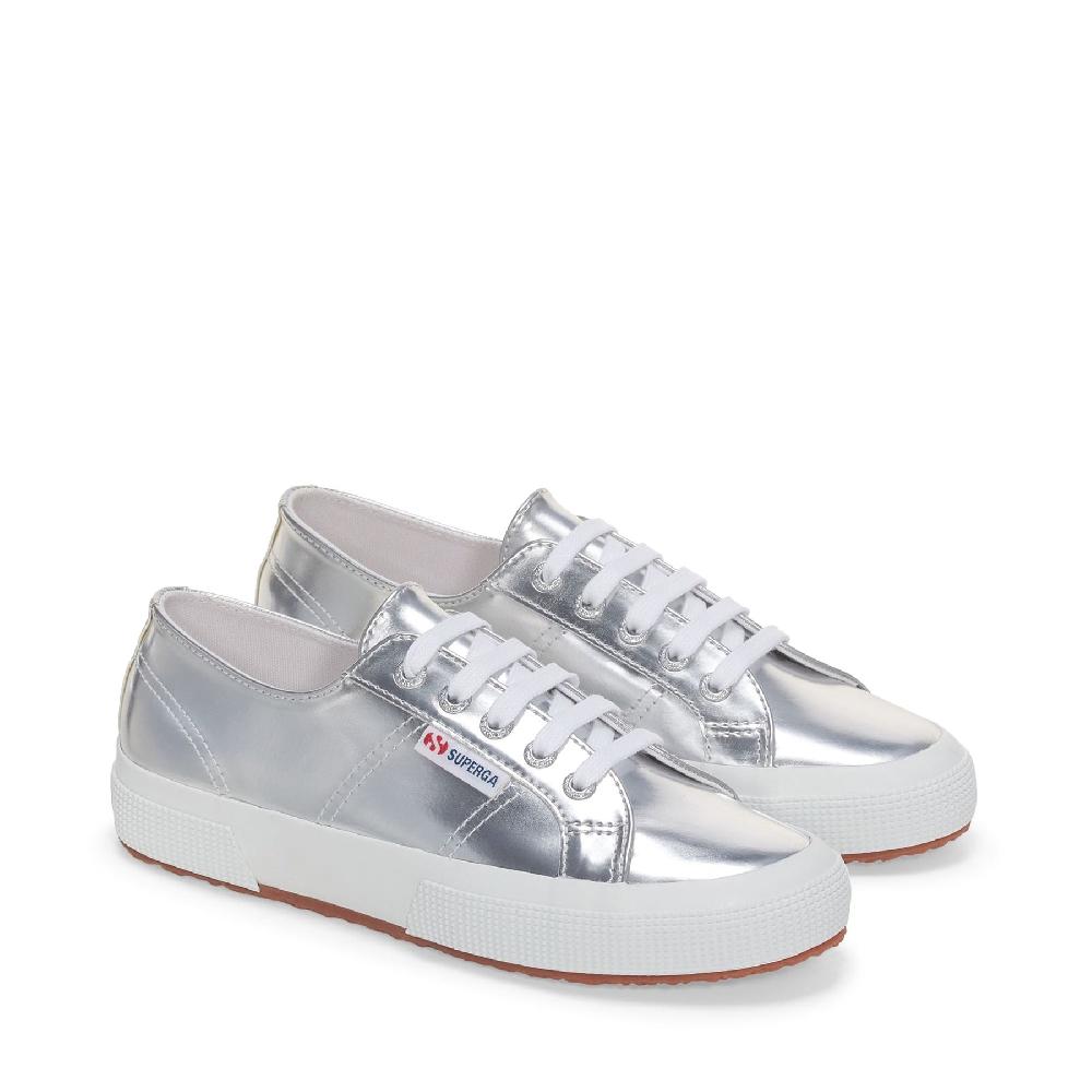 Superga 2750 MIRROR SYNTHETIC MATERIALSILVER Pezzi Unici