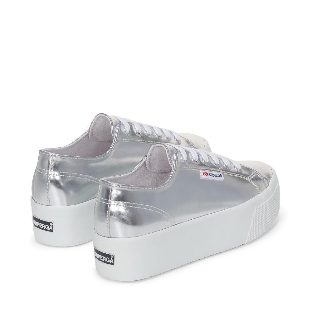 Superga 2790 MIRROR SYNTHETIC MATERIALSILVER Soddisfazione Garantita