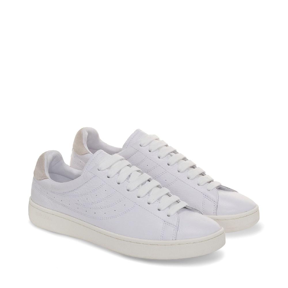 Superga 4833 LENDL MATCHWHITE-WHITE AVORIO Promozione Limitata