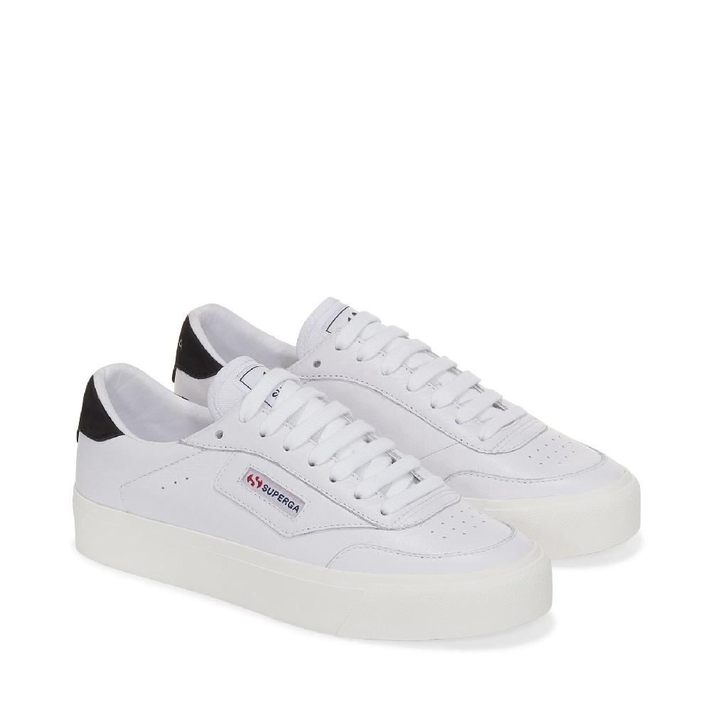 Superga 3843 COURTWHITE-BRISTOL BLACK-FAVORIO Fino Al -60%
