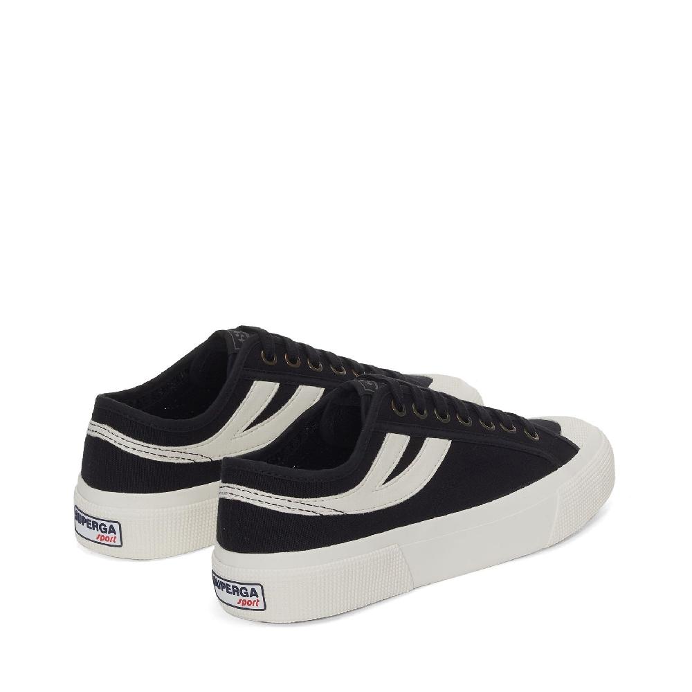 Superga 2750 PANATTA 3.0BLACK-WHITE AVORIO Prezzo Ridotto