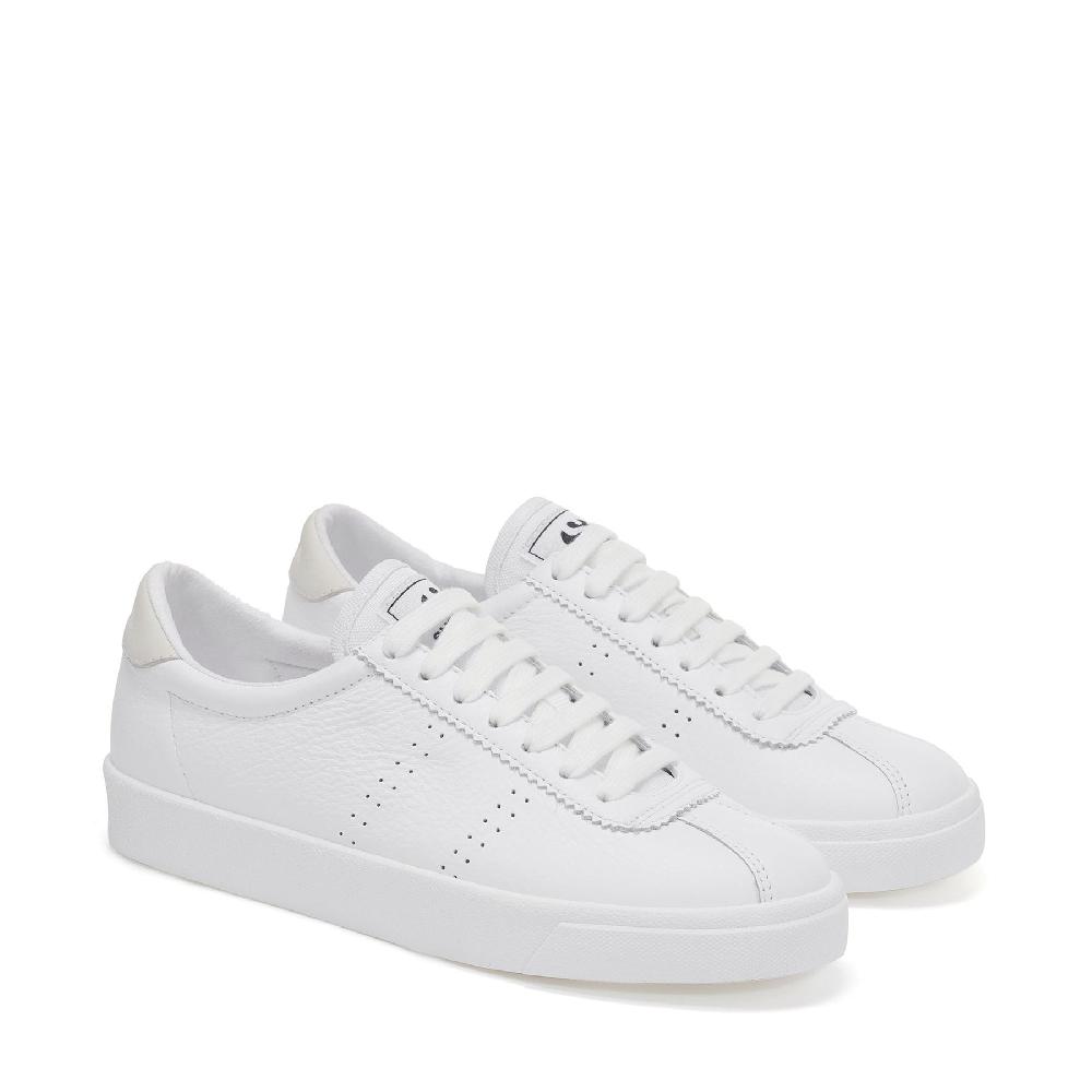 Superga 2843 CLUB S COMFORT LEATHERFULL WHITE Presa