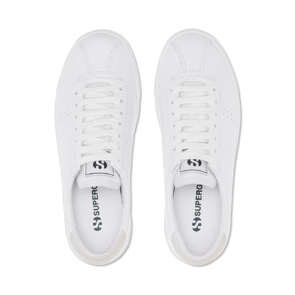 Superga 2843 CLUB S COMFORT LEATHERFULL WHITE Presa