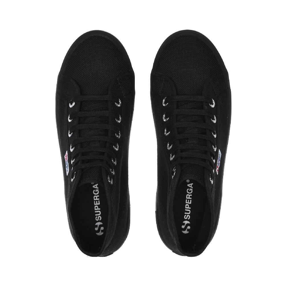 Superga 2341 ALPINAFULL BLACK Vendita Calda