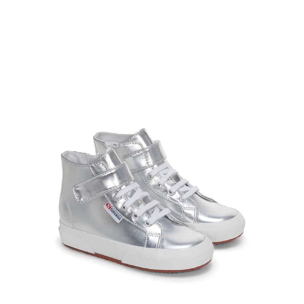 Superga 2709 KIDS MIRROR SYNTHETIC MATERIALSILVER Moda
