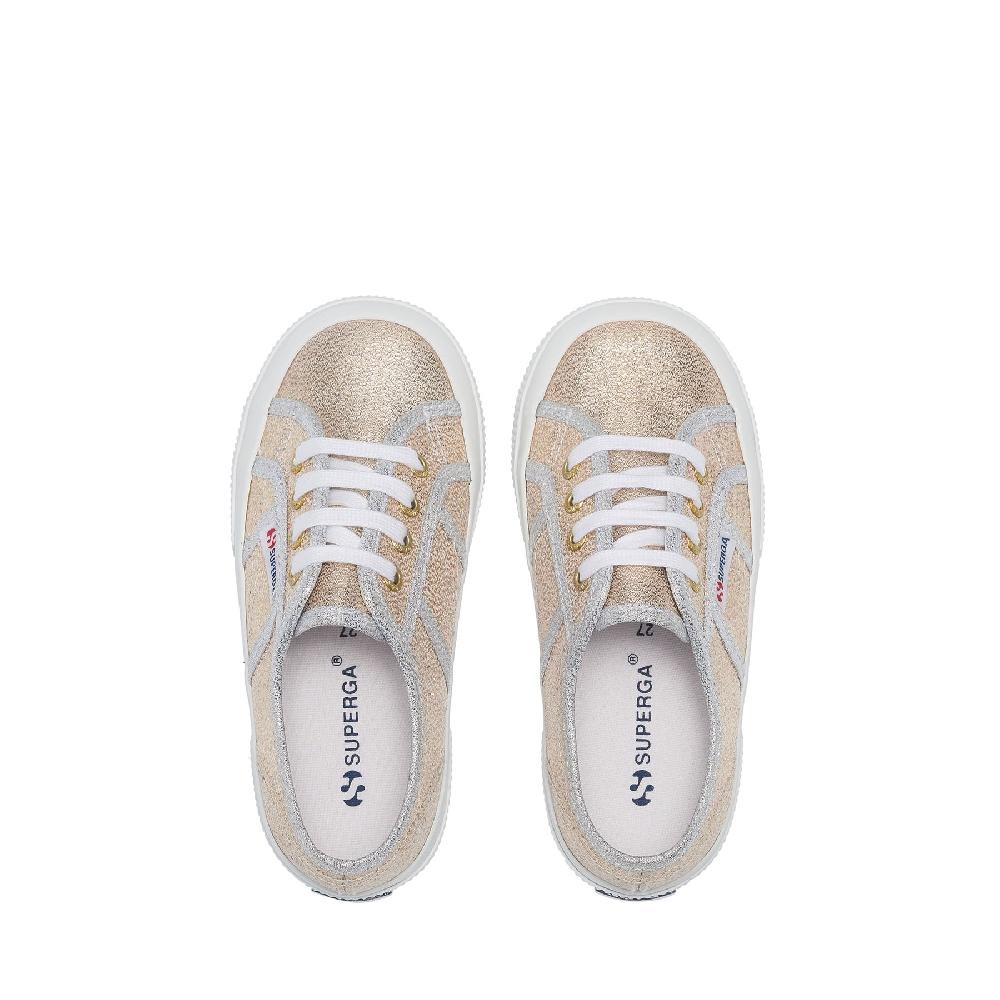 Superga 2750-LAMEJGOLD-GREY SILVER 2025