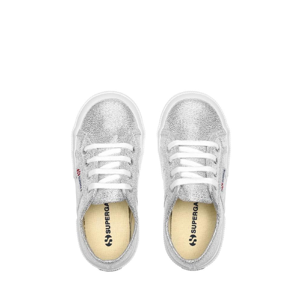 Superga 2750-LAMEJGREY SILVER Italia