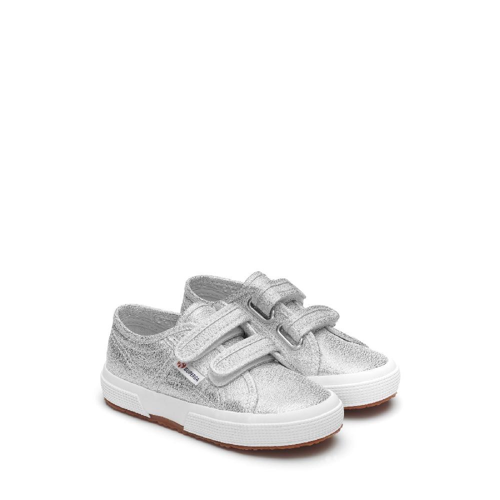 Superga 2750-LAMESTRAPJGREY SILVER Pezzi Unici