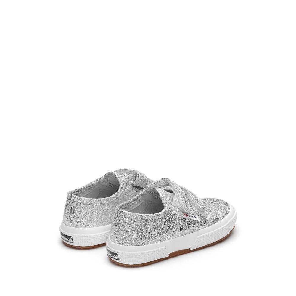 Superga 2750-LAMESTRAPJGREY SILVER Pezzi Unici