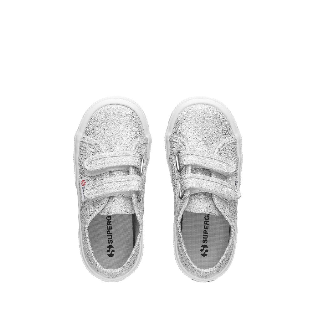 Superga 2750-LAMESTRAPJGREY SILVER Pezzi Unici