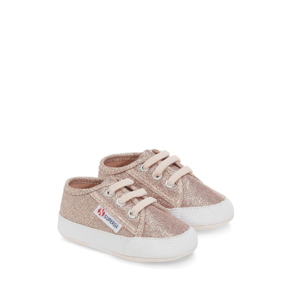 Superga 4006 BABY LAMEROSE PLATINUM Consegna Veloce
