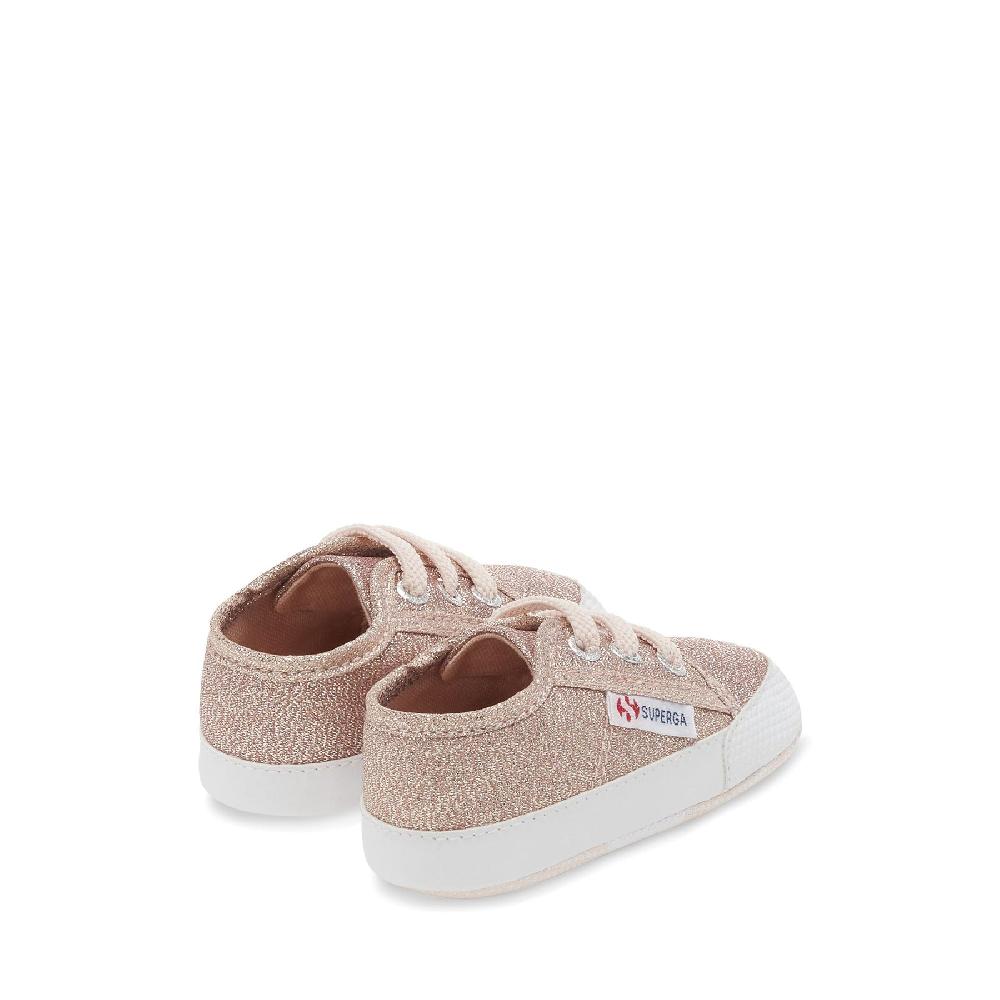 Superga 4006 BABY LAMEROSE PLATINUM Consegna Veloce
