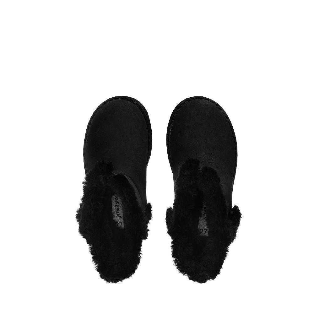 Superga 4033 KIDS SYNTHETIC MATERIALTOTAL BLACK Fino Al -60%