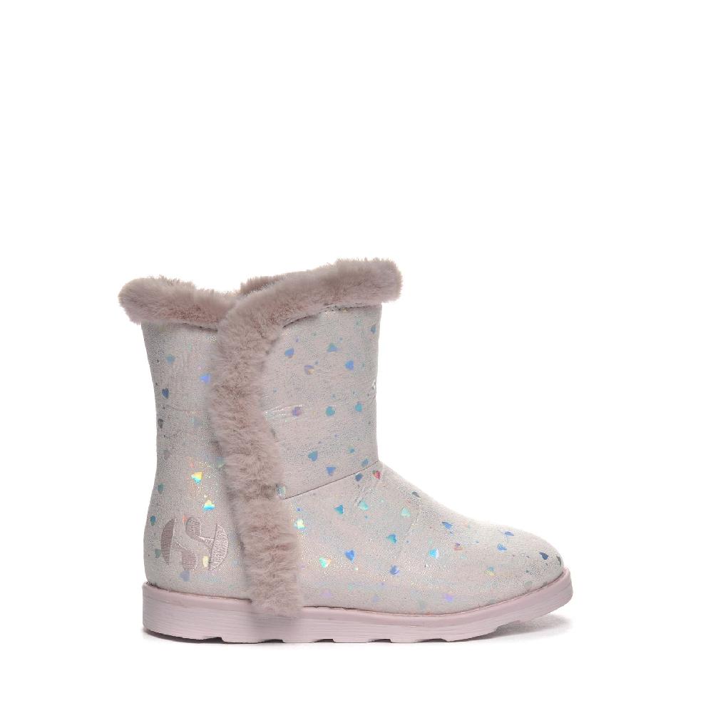 Superga 4033 SHADED HEARTSVIOLET HUSHED-SILVER Affare Del Giorno