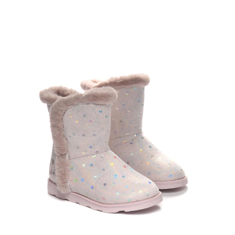 Superga 4033 SHADED HEARTSVIOLET HUSHED-SILVER Affare Del Giorno