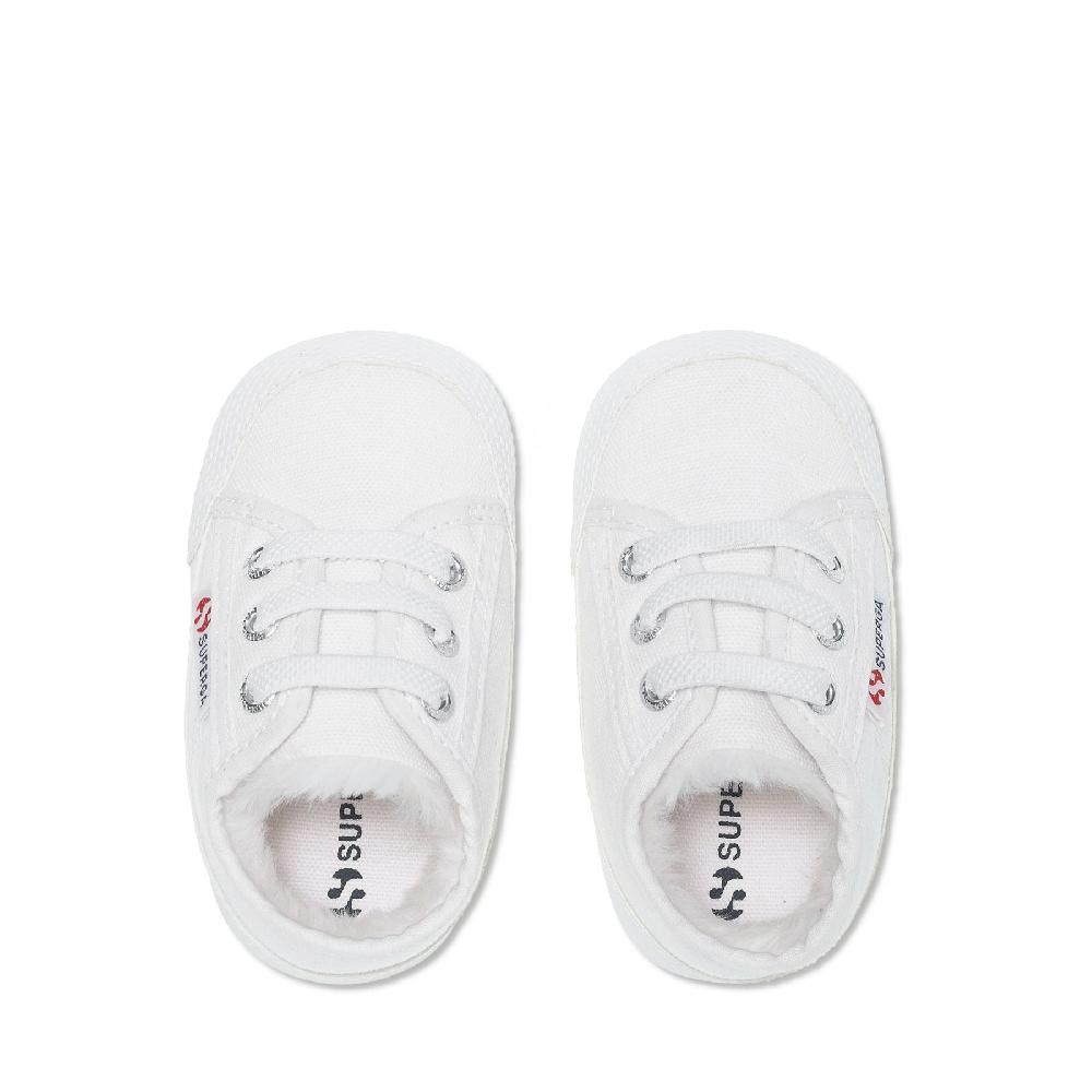 Superga 4006 BABY ECOFURWHITE Convenienza