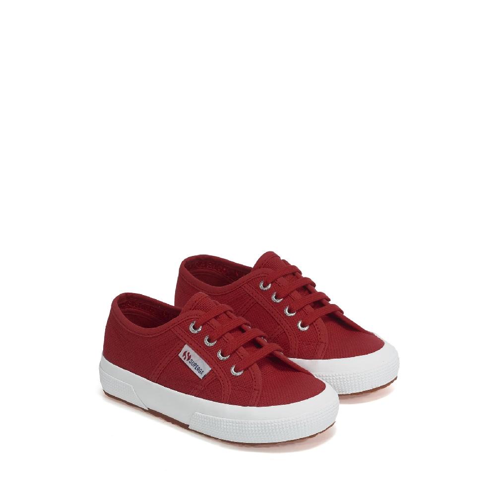 Superga 2750-JCOT CLASSICRED-WHITE Offerte