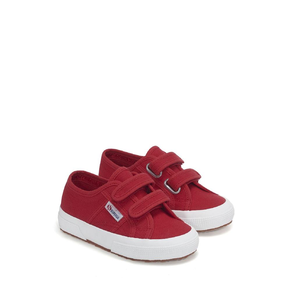 Superga 2750-COTJSTRAP CLASSICRED-WHITE Vendite Flash