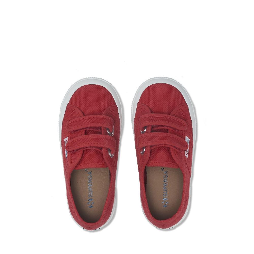 Superga 2750-COTJSTRAP CLASSICRED-WHITE Vendite Flash