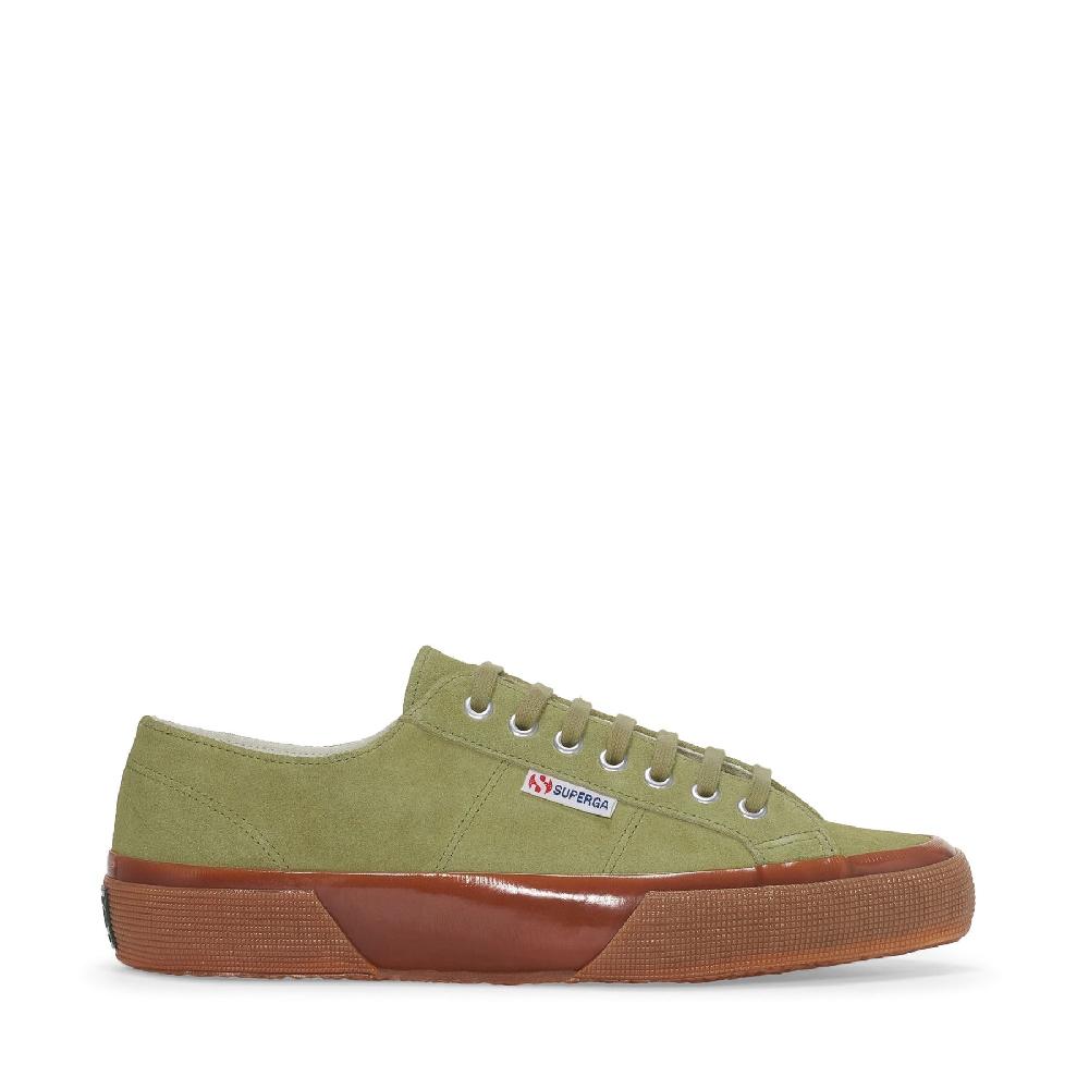Superga 2750 OG SUEDEGREEN SAGE-GUM Prezzo Ridotto