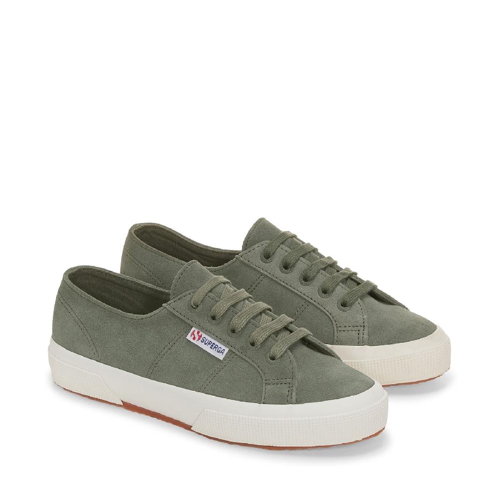 Superga 2750 SUEDEGREY GREENISH-FAVORIO Convenienza