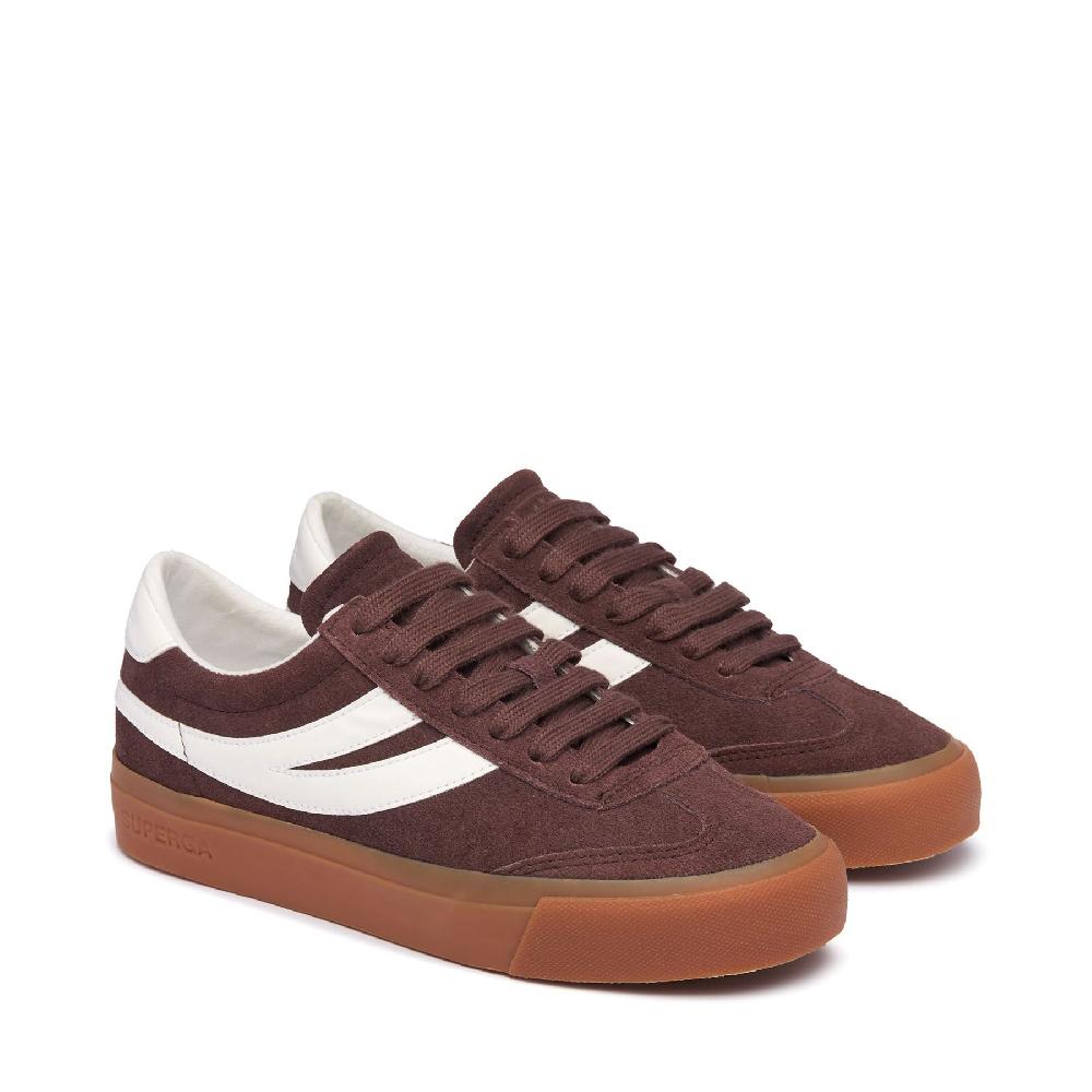 Superga 4834 CLUB S SWALLOW SUEDEPUCE-GUM Sconto