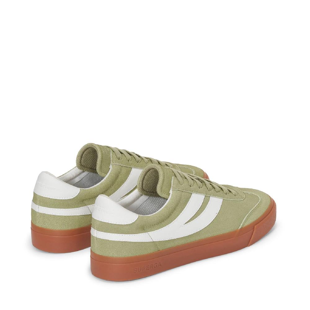 Superga 4834 CLUB S SWALLOW SUEDEGREEN SAGE-GUM Economico