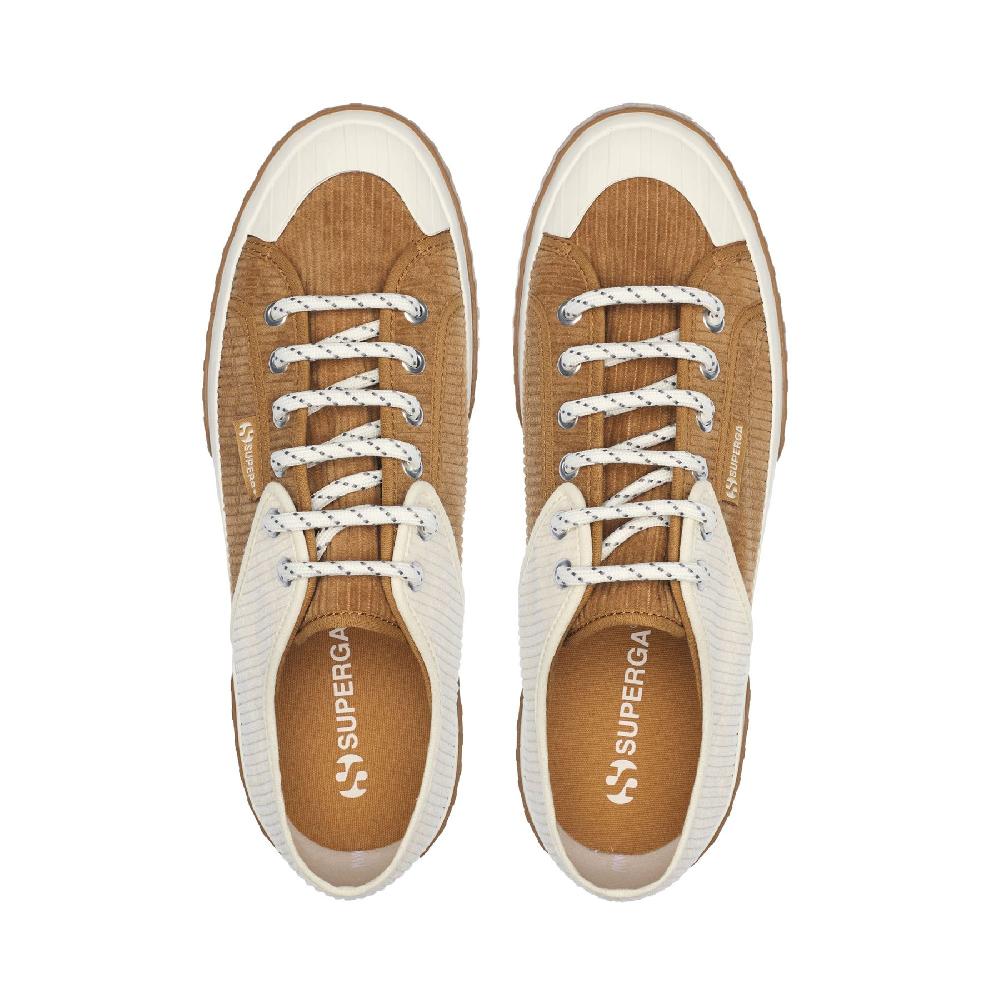 Superga 2630 PANELS CORDUROYDUON-WHITE AVORO In Vendita