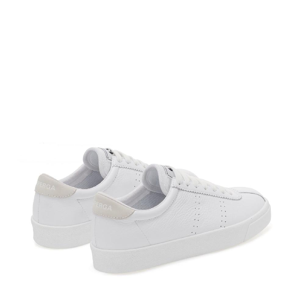 Superga 2843 CLUB S COMFORT LEATHERFULL WHITE 2025