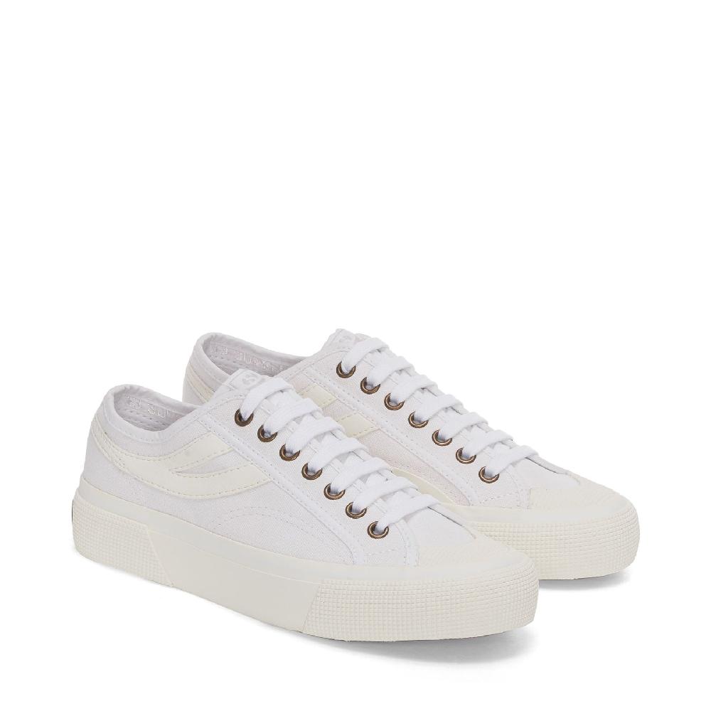 Superga 2750 PANATTA 3.0WHITE-WHITE AVORIO Fino Al -60%