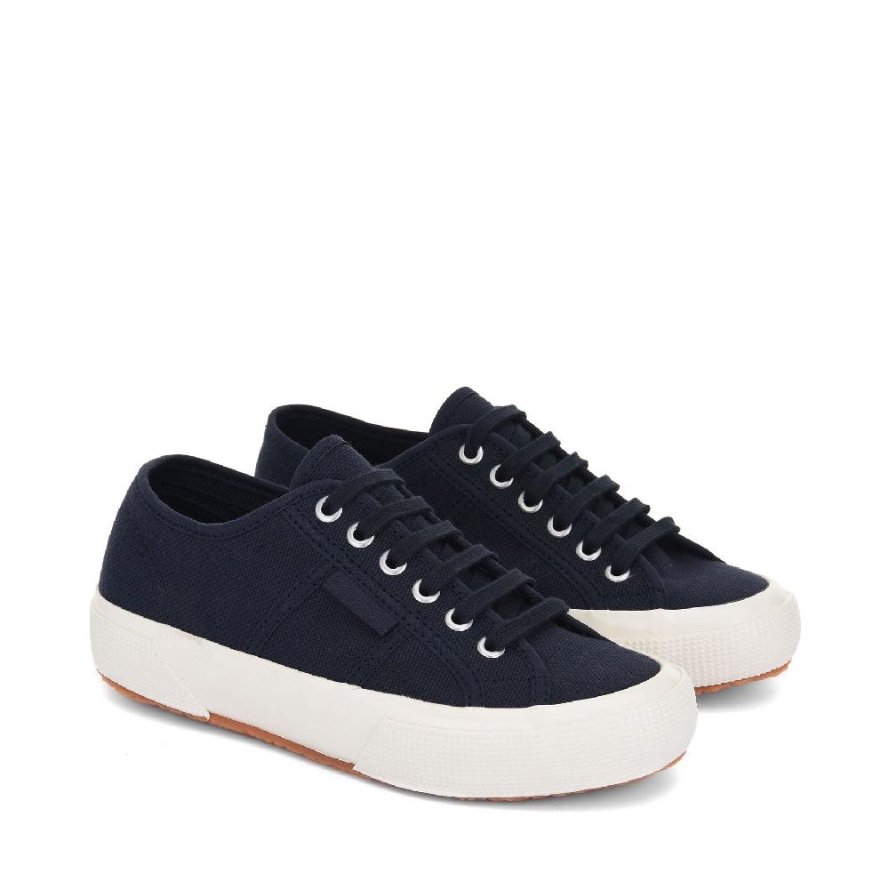Superga 2750 OGBLUE NAVY-WHITE AVORIO Prezzo Ridotto