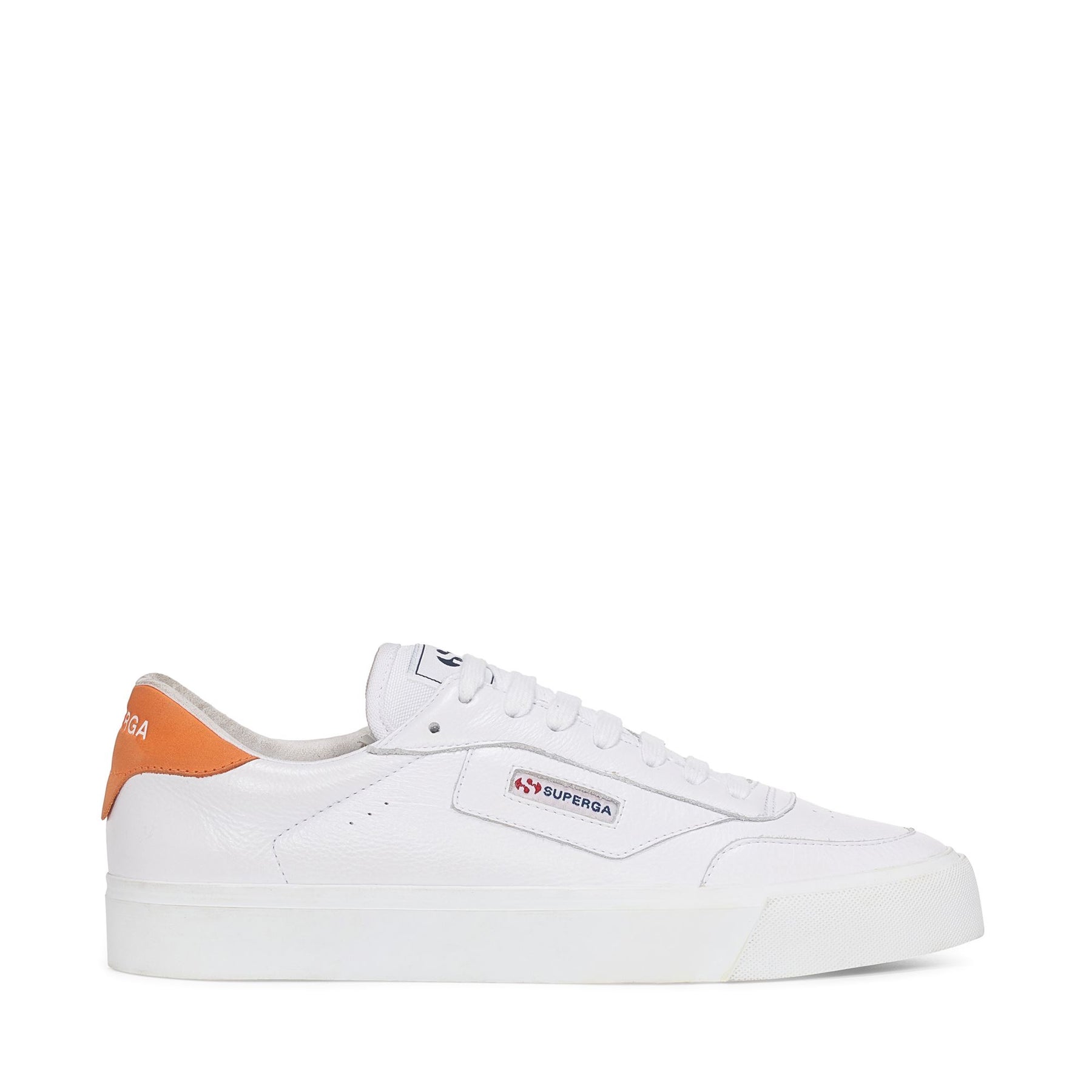 Superga 3843 COURTWHITE-ORANGE Novità
