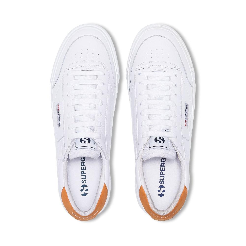 Superga 3843 COURTWHITE-ORANGE Novità