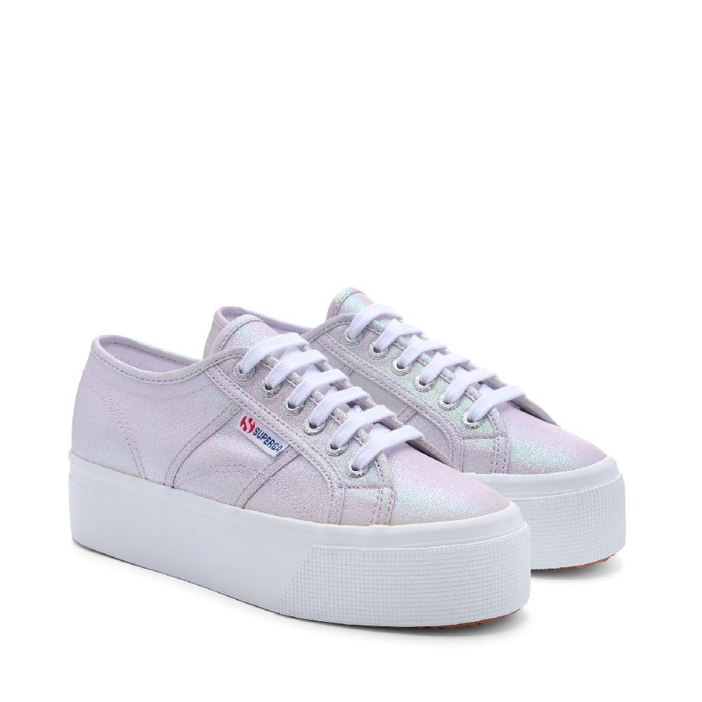 Superga 2790 PLATFORM LAMEPASTEL LILLA IRIDESCENT Online