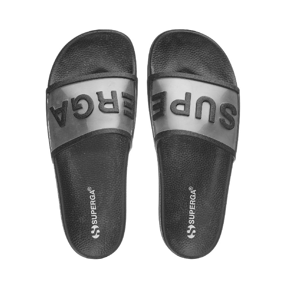 Superga 1908 SLIDES CLEAR IDENTITYBLACK Negozio