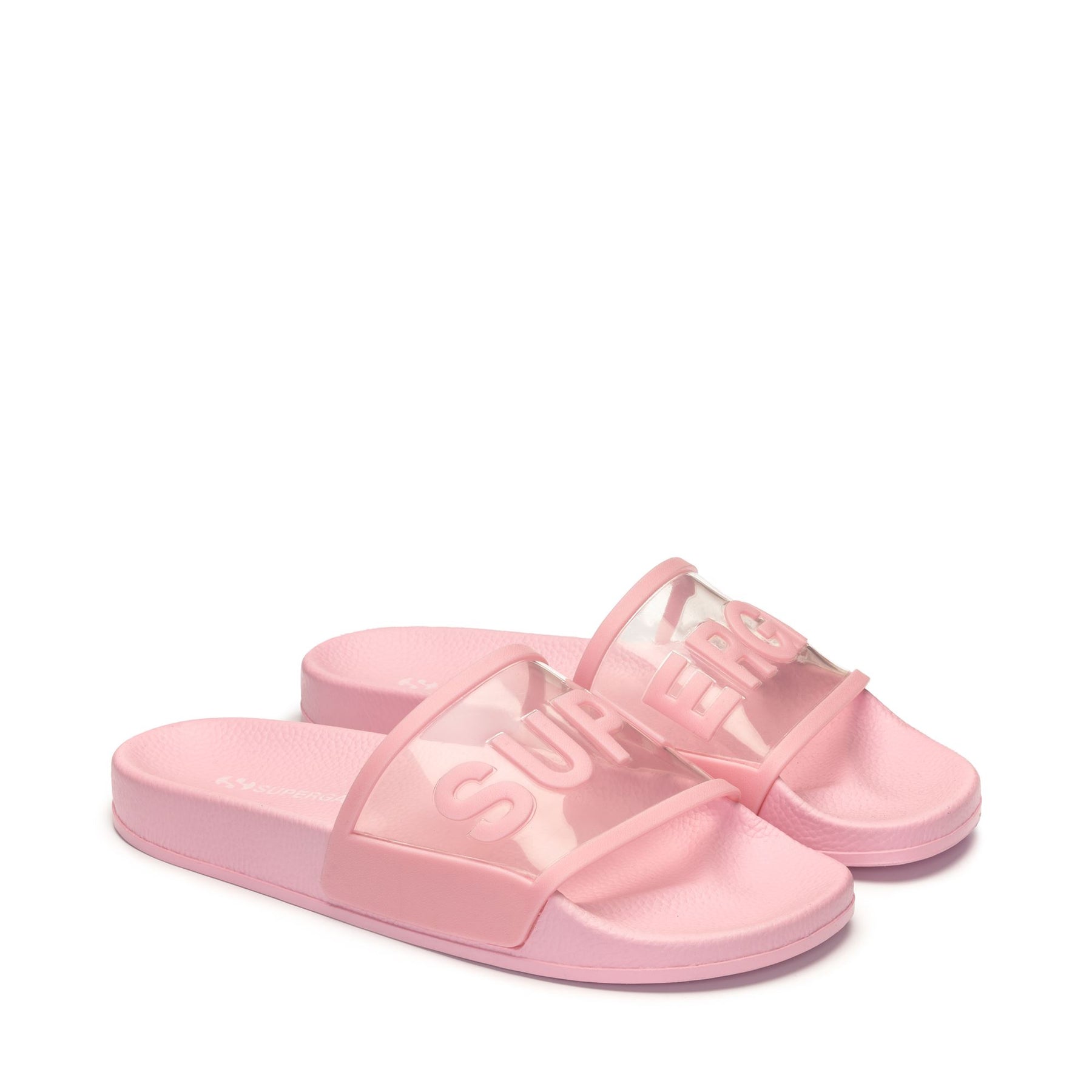 Superga 1908 SLIDES CLEAR IDENTITYPINK TICKLED Nuova