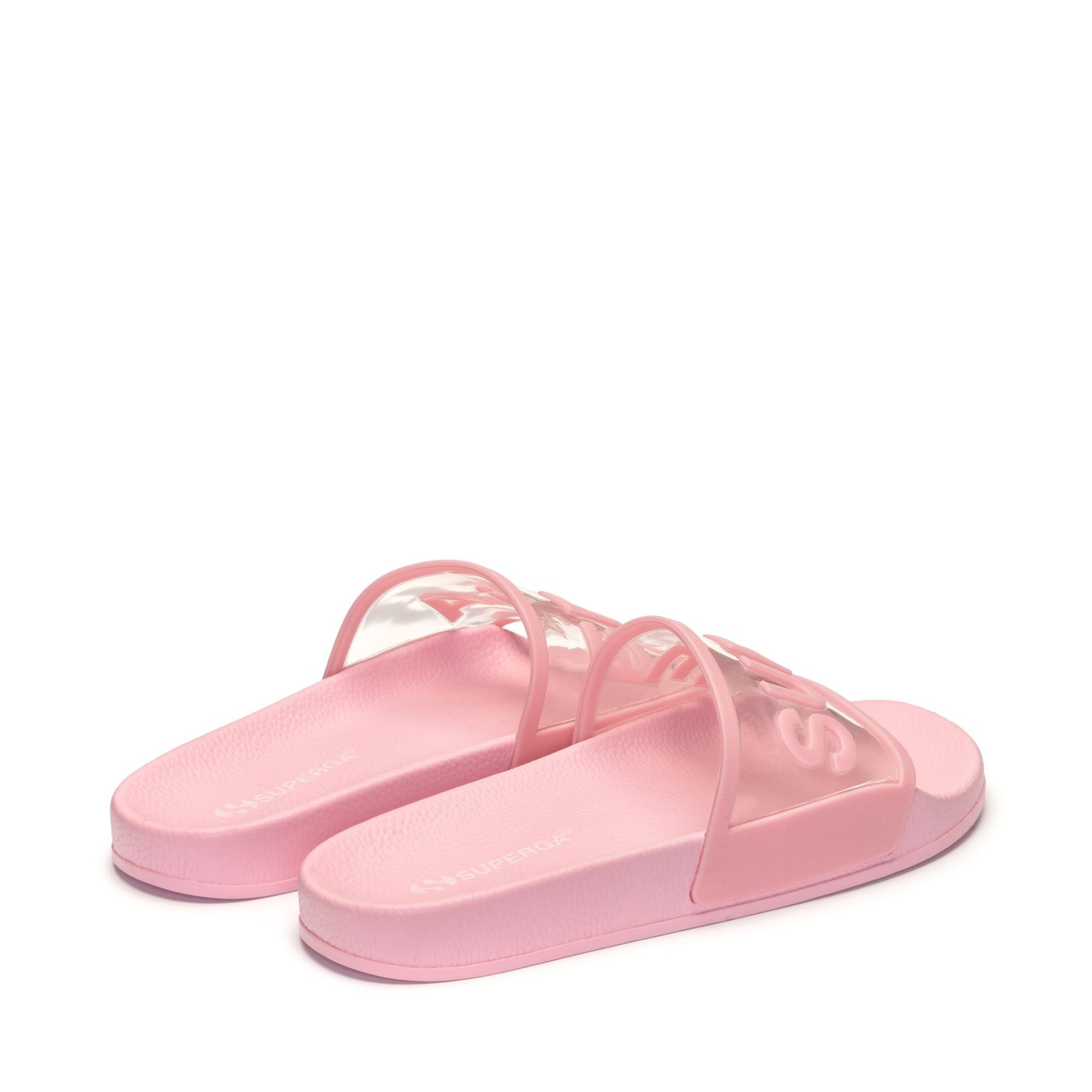 Superga 1908 SLIDES CLEAR IDENTITYPINK TICKLED Nuova