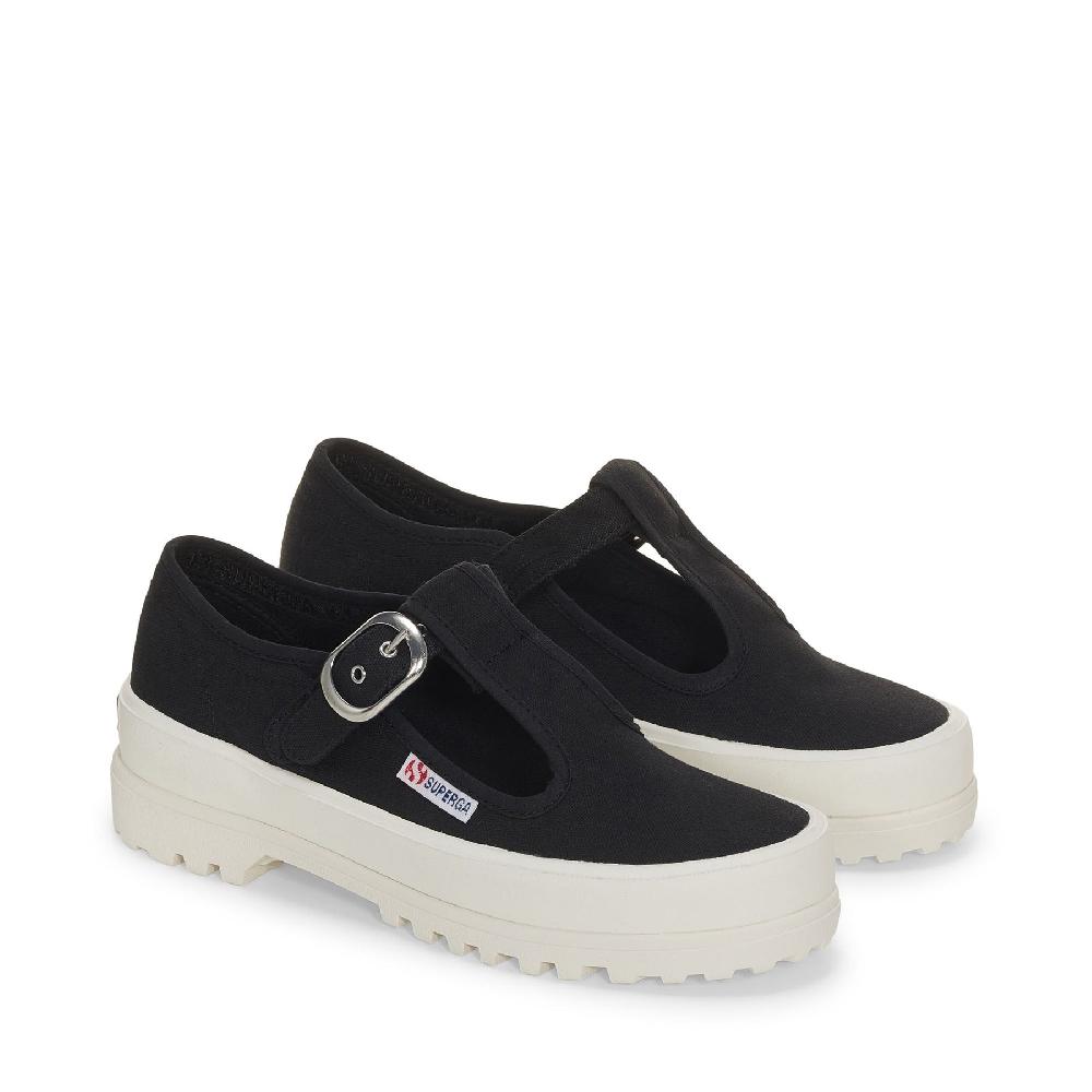 Superga 2541 MARY JANE ALPINABLACK-FAVORIO Moda