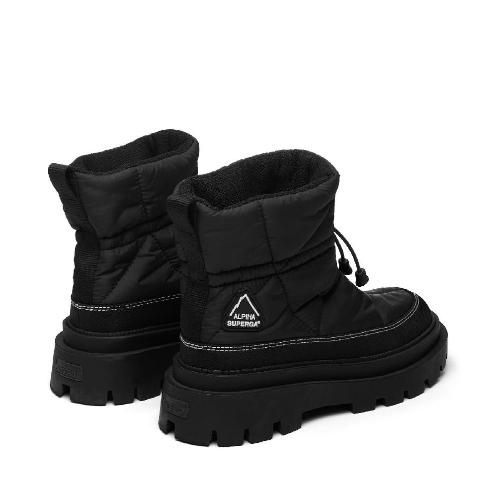 Superga 3053 ALPINA APEX PADDEDTRIPLE BLACK Offerte