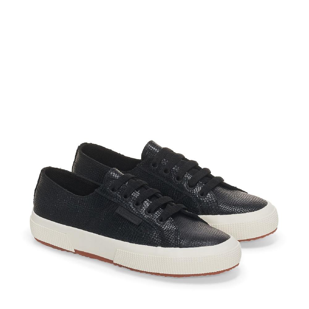 Superga 2750 SNAKE LEATHERBLACK-FAVORIO Hotsell