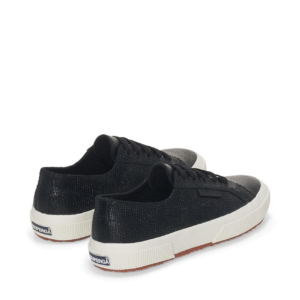 Superga 2750 SNAKE LEATHERBLACK-FAVORIO Hotsell