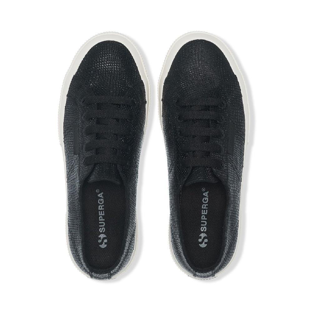 Superga 2750 SNAKE LEATHERBLACK-FAVORIO Hotsell