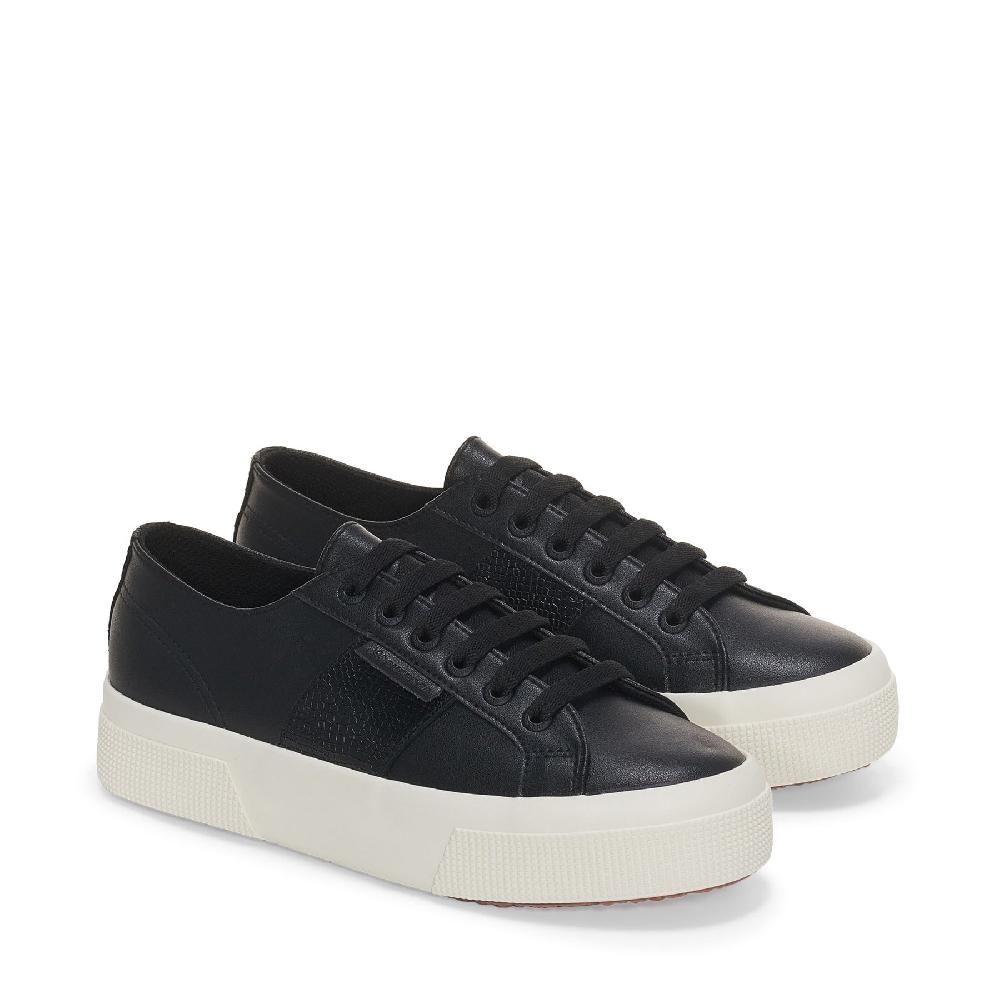 Superga 2740 PLATFORM SNAKEBLACK-FAVORIO Vendita Economica