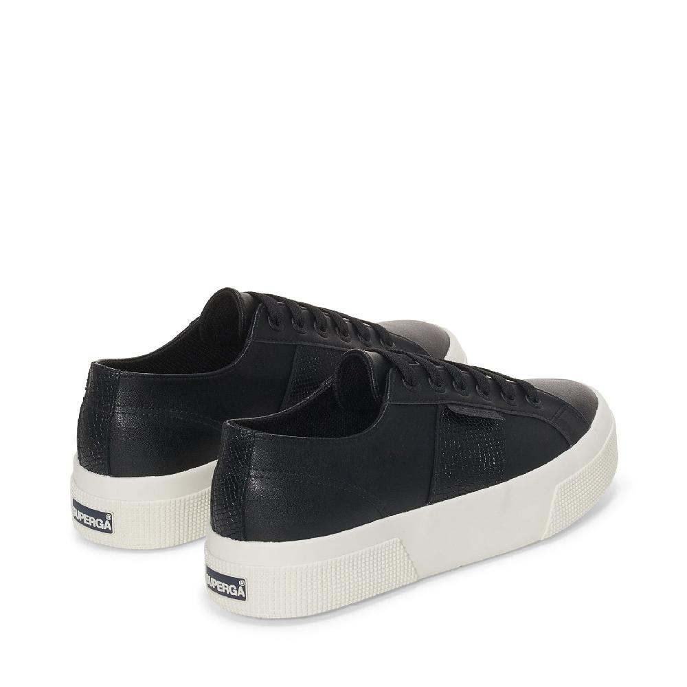 Superga 2740 PLATFORM SNAKEBLACK-FAVORIO Vendita Economica